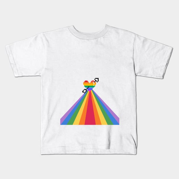 Proud at Heart - Kids T-Shirt by Stmischief